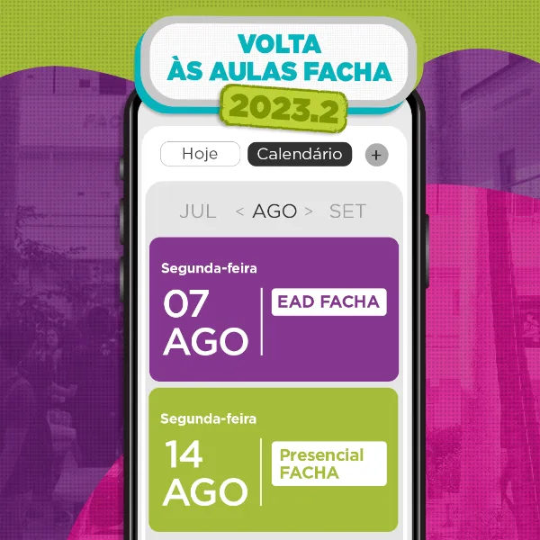 volta s aulas faculdade facha 2023.2